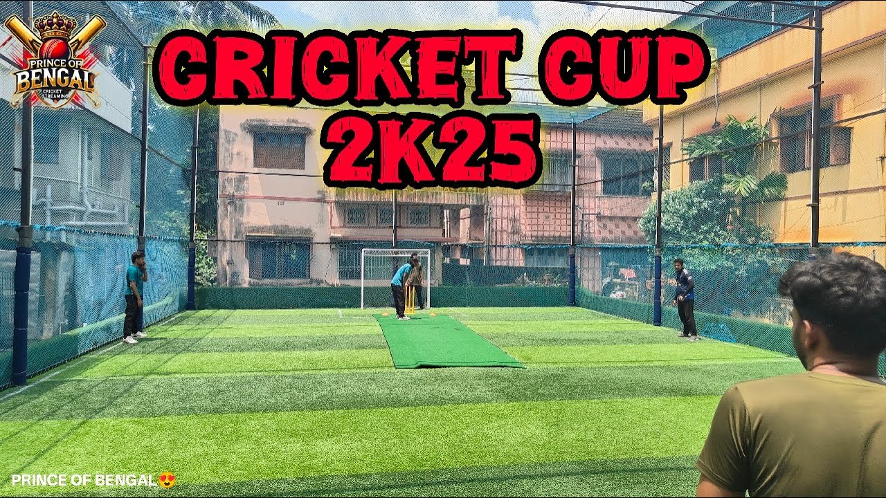 Cricket Cup 2k25 🏏 Tennis Turf Tournament live 🔥 - YouTube
