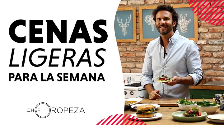Cenas ligeras para toda la semana | Cenas bajas  C...