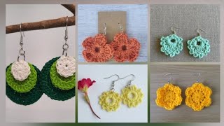 : New Stunning Crochet Earrings / Diy Fashion Earrings, Tussle Jewelry Collection For Women 2o24