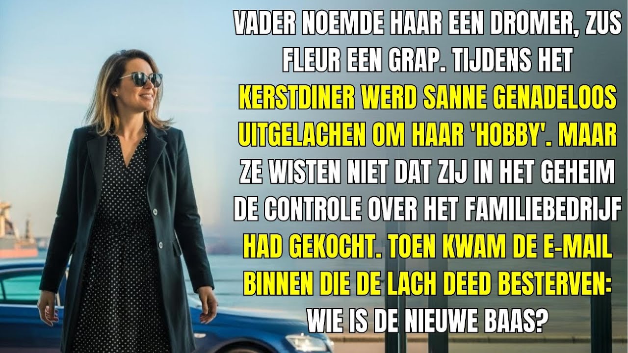 Het restaurant was gevuld met het geroezemoes van gezellige diners, maar aan onze tafel hing een kille spanning. Mijn zus Fleur lachte luid en vroeg voor de hele familie hoorbaar:"Sanne, speel je...
