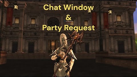 Lineage2 Aden Chat Window and Party Request