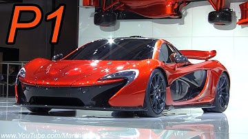 McLaren P1 LIVE World Debut! - 2012 Paris Motor Show