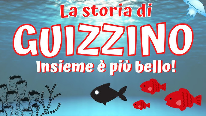 Guizzino di Leo Lionni. Albo illustrato che spiega l'importanza del gruppo  🐟🌊 Lettura e attività. 