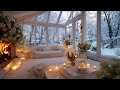Gentle Piano and Crackling Fire Sounds for Calm Nights, Deep Focus, Healing and Emotional Peace