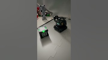 Vector rolls a cube #robot #vector robot #shorts