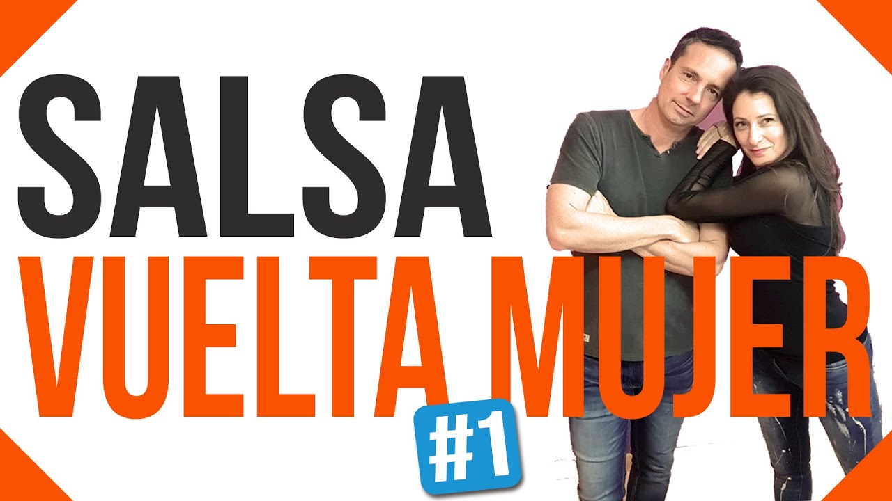 Aprende a GIRAR en la SALSA (vuelta mujer) ⭐️⭐️ FÁCIL y BIEN EXPLICADO 👌 Curso Tutorial de Salsa