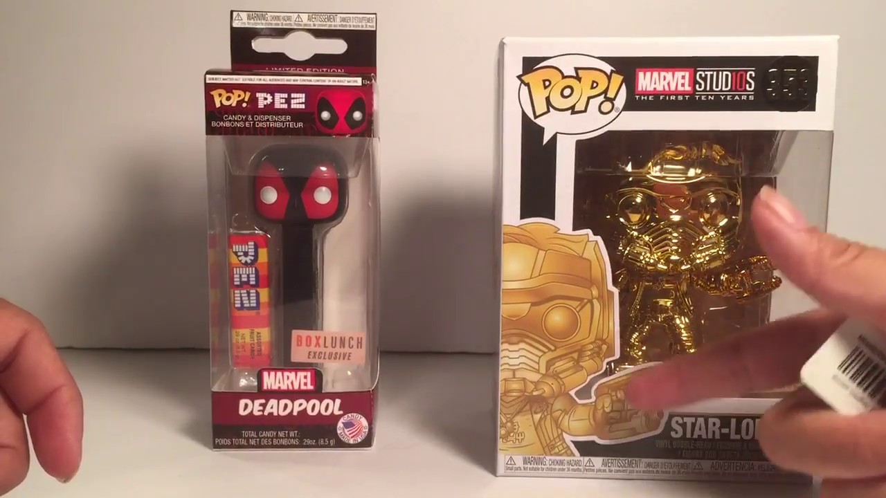 star lord funko pop gold