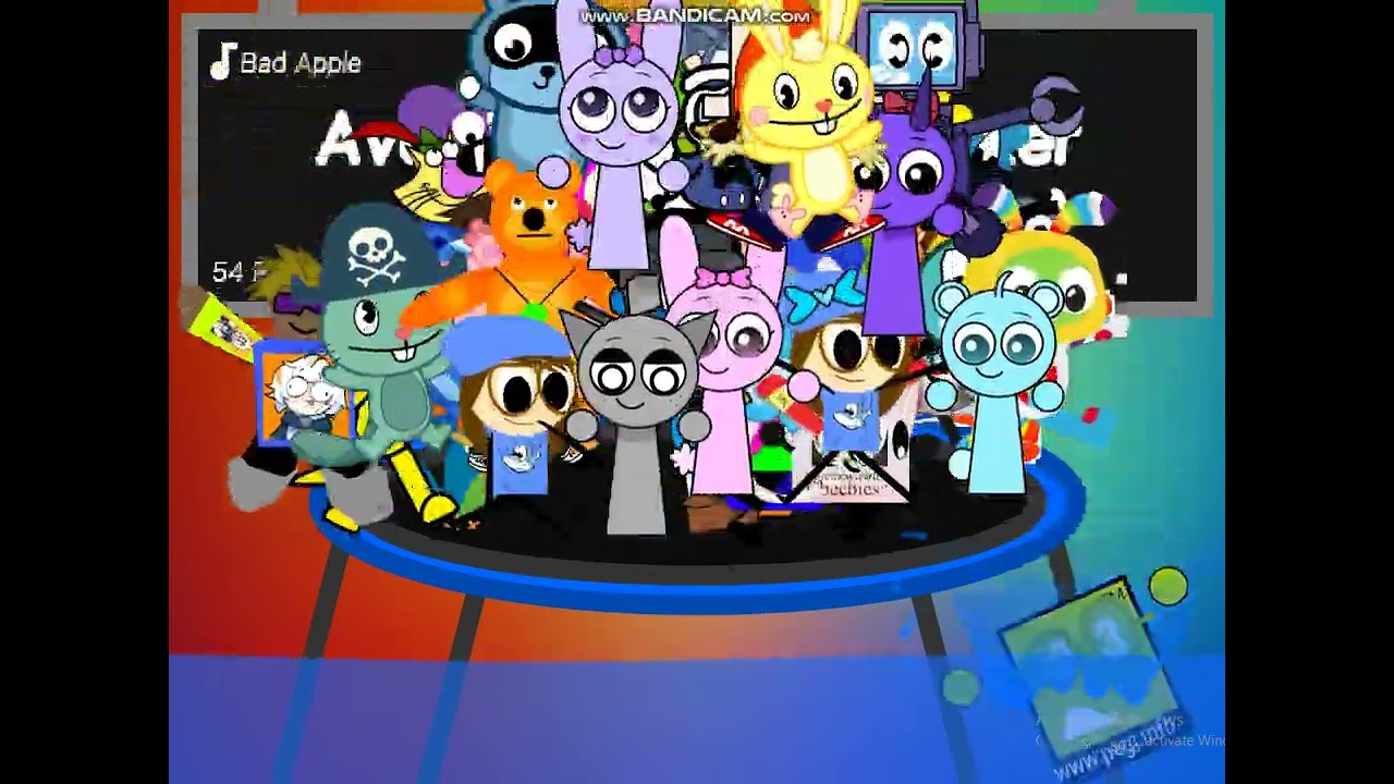 AY In Don't Fall Off The Trampoline! [ 55 Players ] V0.55