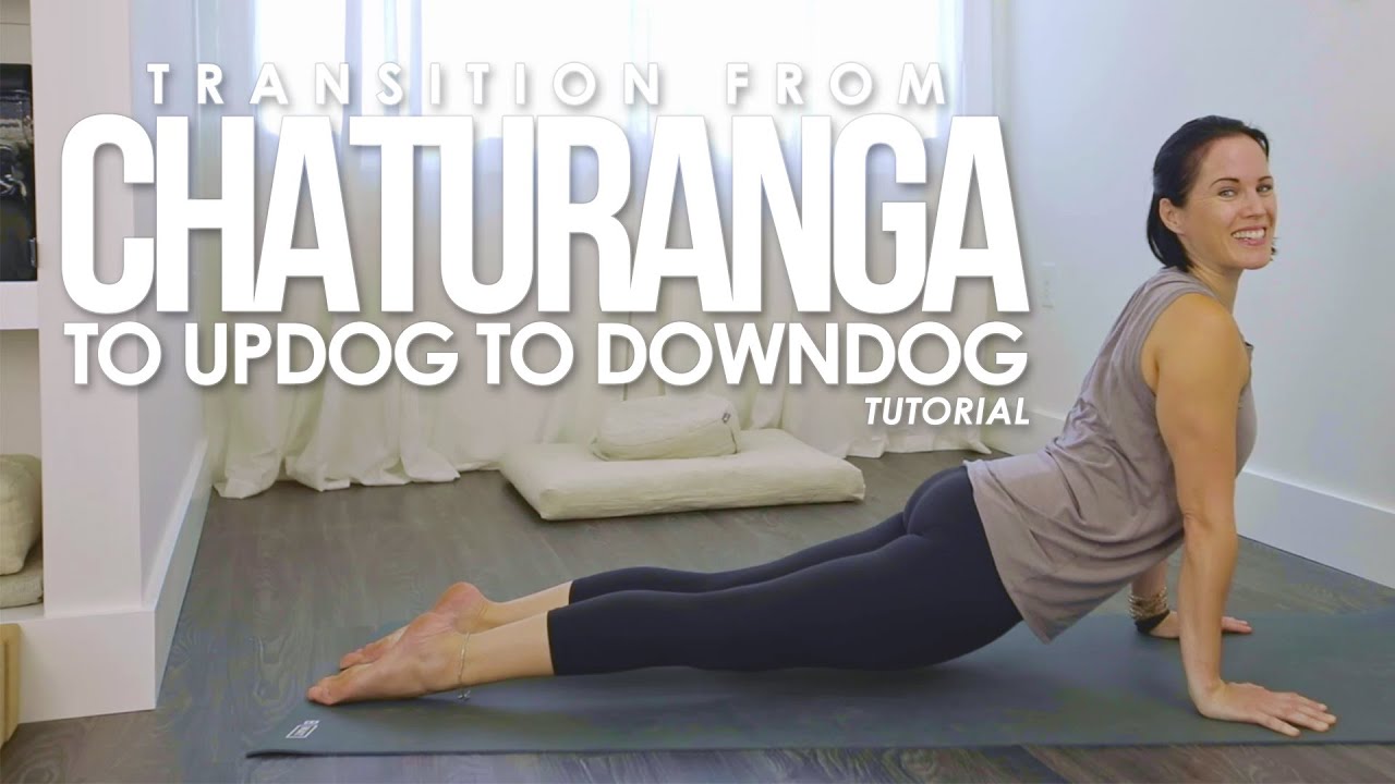 How to do Chaturanga Dandasana  Tutorial with Briohny Smyth 