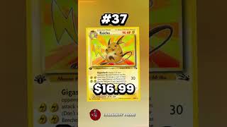 Top 50 Raichu Pokemon Cards