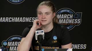 Michigan Postgame Press Conference (2026 Women's Elite Eight)