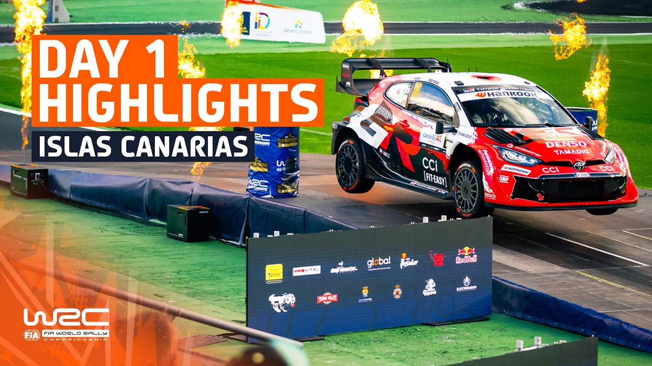 Day 1 Highlights | WRC Rally Islas Canarias 2026