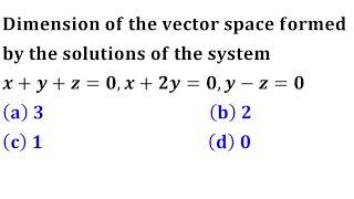 dimension of null space || Homogeneous system || rank nullity theorem || system of linear equation