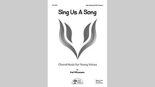 Sing Us A Song (Choral) Page Turner