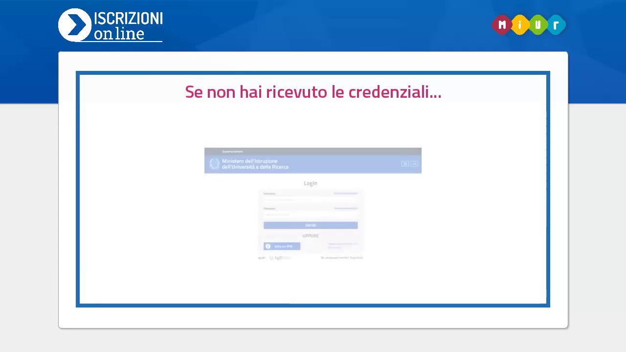 Miur - Come registrarsi (09.01.17)