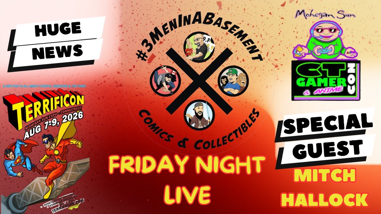 FRDAY NIGHT LIVE WITH TERRIFICON AND CT GAMER CON UPDATES