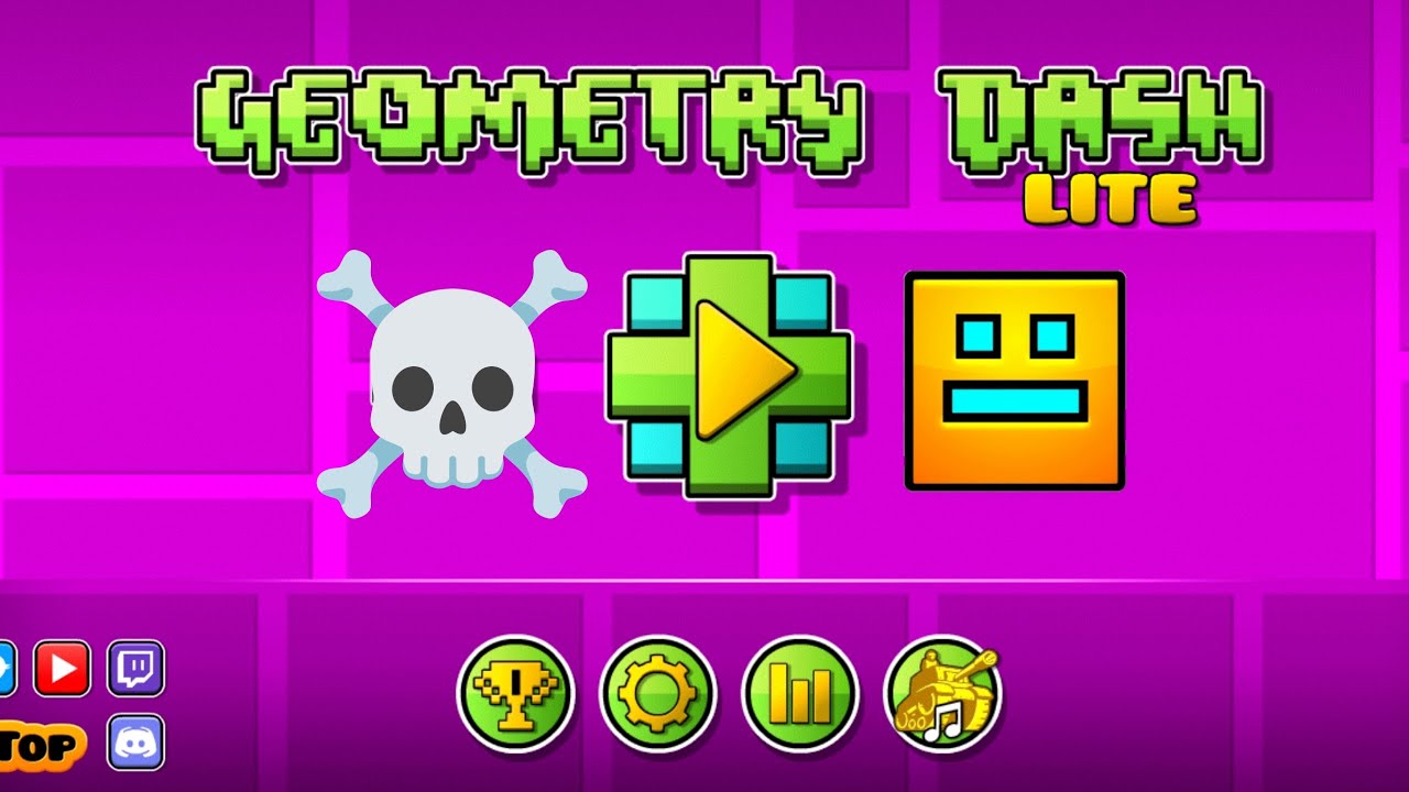 GEOMETRY DASH PERO SI PIERDO SE ACABA EL VIDEO - YouTube