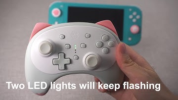 Calibrate motion controls for IINE Kitten Controller,Different colors operate in the same way.