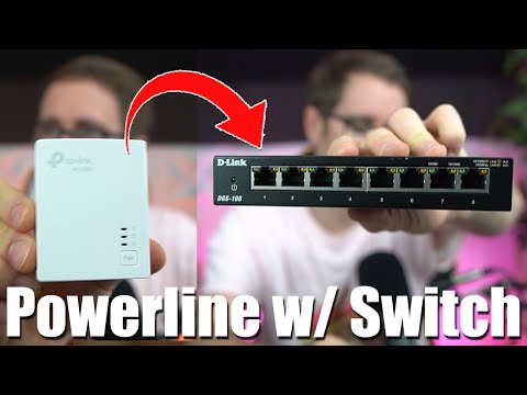 How To Setup LAN Switch with Powerline Adapter