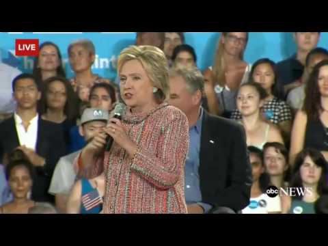 Hillary Clinton's terrible joke: I'm trying to get them to have 'Pokemon Go to the polls'