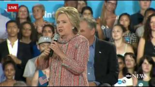 Hillary Clinton's terrible joke: I'm trying to get them to have 'Pokemon Go to the polls'