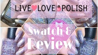 Live Love Polish | Starrily, FUN, Cupcake Polish, Color Club Review &amp; Swatch