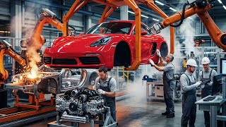 Inside Porsche Factory: How the 718 is Made - 300km/h Pocket Rocket