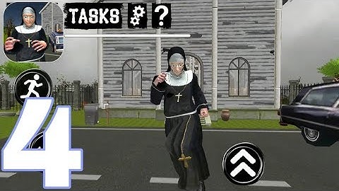 Nun Neighbor Escape From Evil - Level 4 Gameplay Walkthrough PART 4 (iOS, Android)