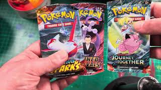 Opening a Pokemon TCG: Poke Ball Tin