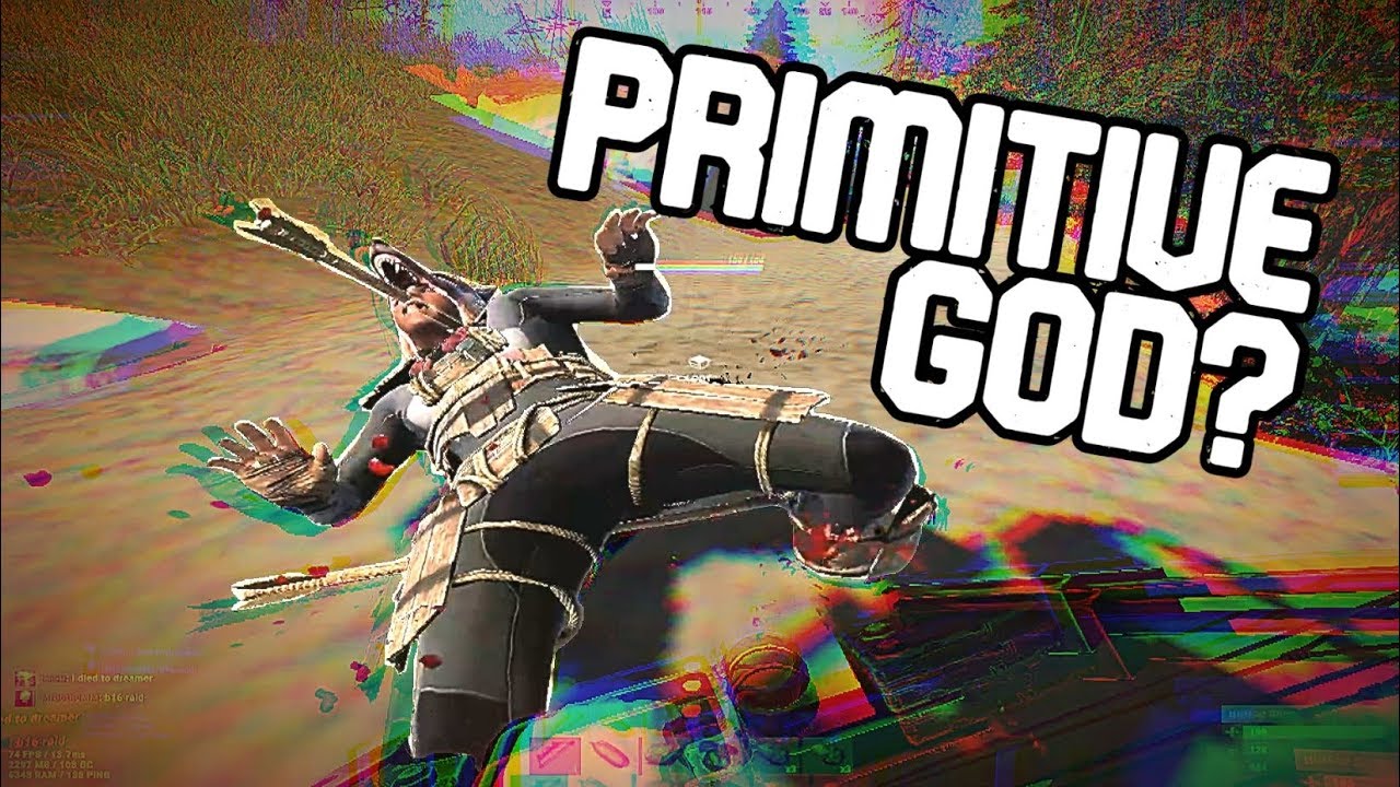RUST - PRIMITIVE GOD? | TOTAL BOW DOMINATION!!! - YouTube