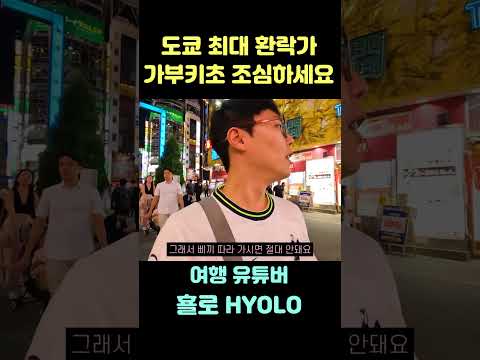 도쿄 최대 환락가 가부키초에서 이것 조심하세요 여행 다망칩니다 가부키초 가부키쵸 신주쿠 도쿄여행