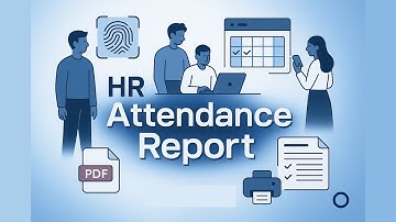 HR Attendance Report for Odoo | Grouped Employee PDF Report | Odonity Module Demo