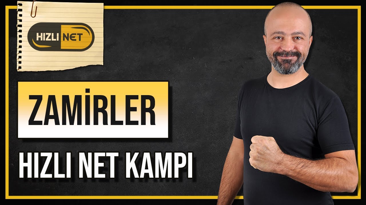 ZAMİR (ADIL) TÜRLERİ 🚀 DİL BİLGİSİ TEKRAR KAMPI 🚀 Önder Hoca