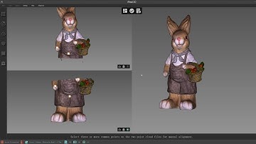 How to Make Data Registration to Generate One Complete 3D Model