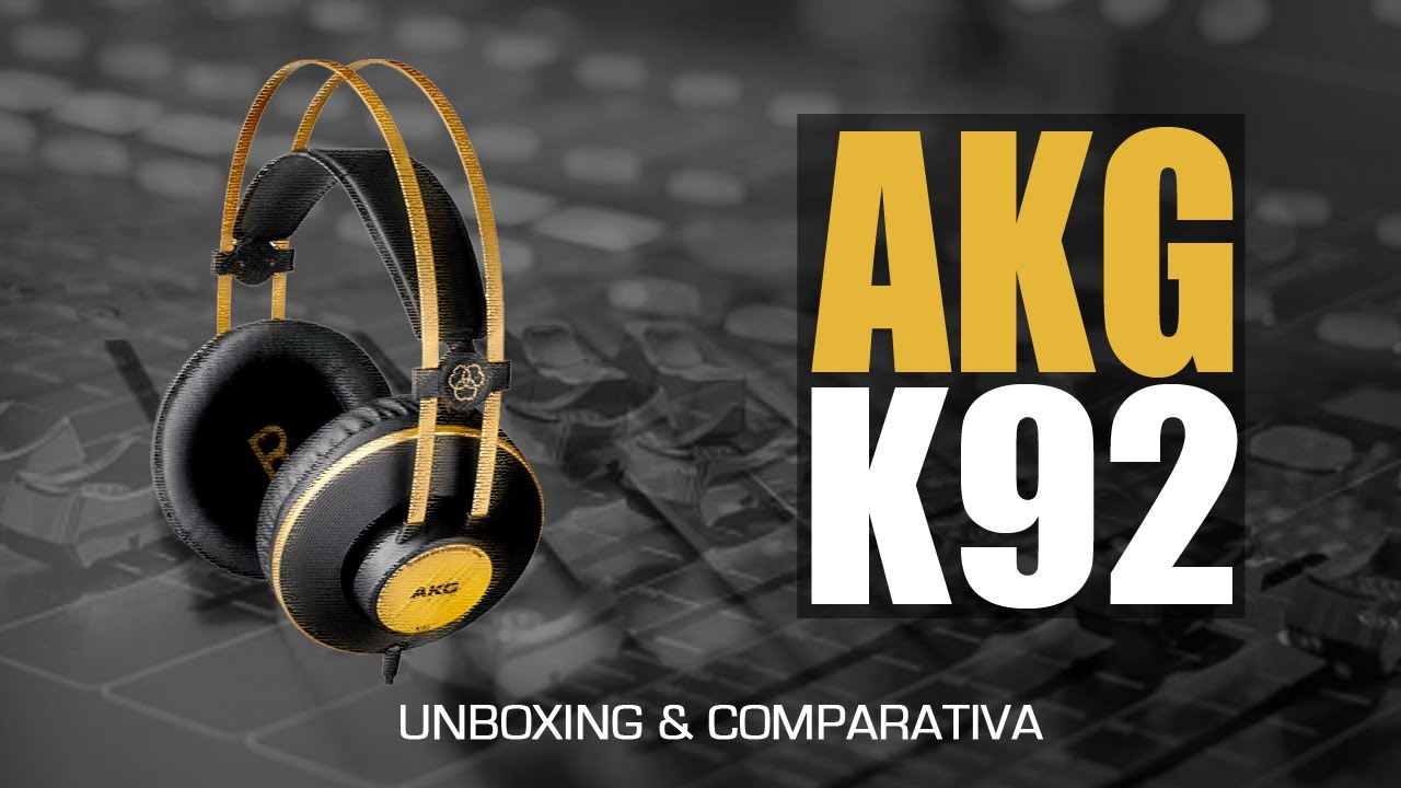 Auriculares AKG K92: Unboxing y Comparativa - ProduceAudio.net 