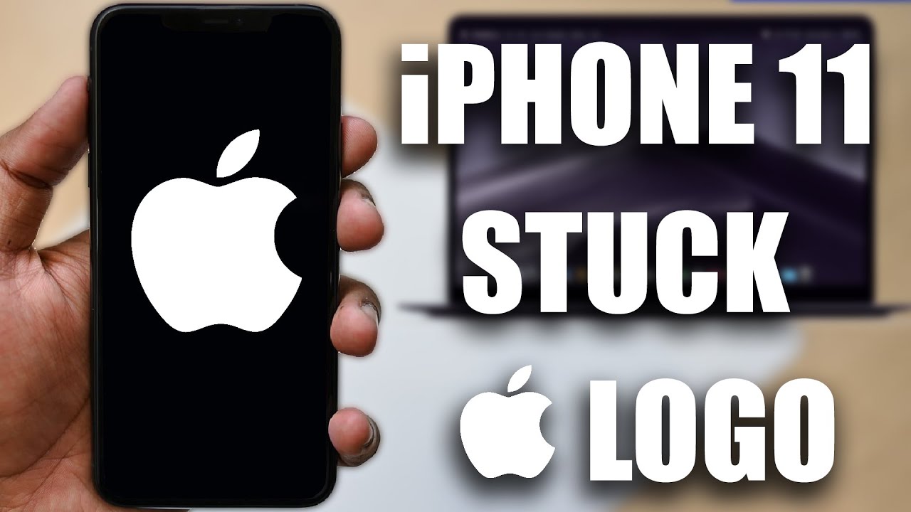 Fix iPhone 11/11 Pro/11 Pro MAX Stuck on Apple Logo or Boot Loop - Resolve  iOS 15/14 Endless Reboot - YouTube