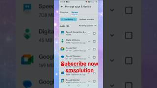 Smart phone me not install app kaise delete kare | #trending #viral #smsolution #ytshorts #mobile
