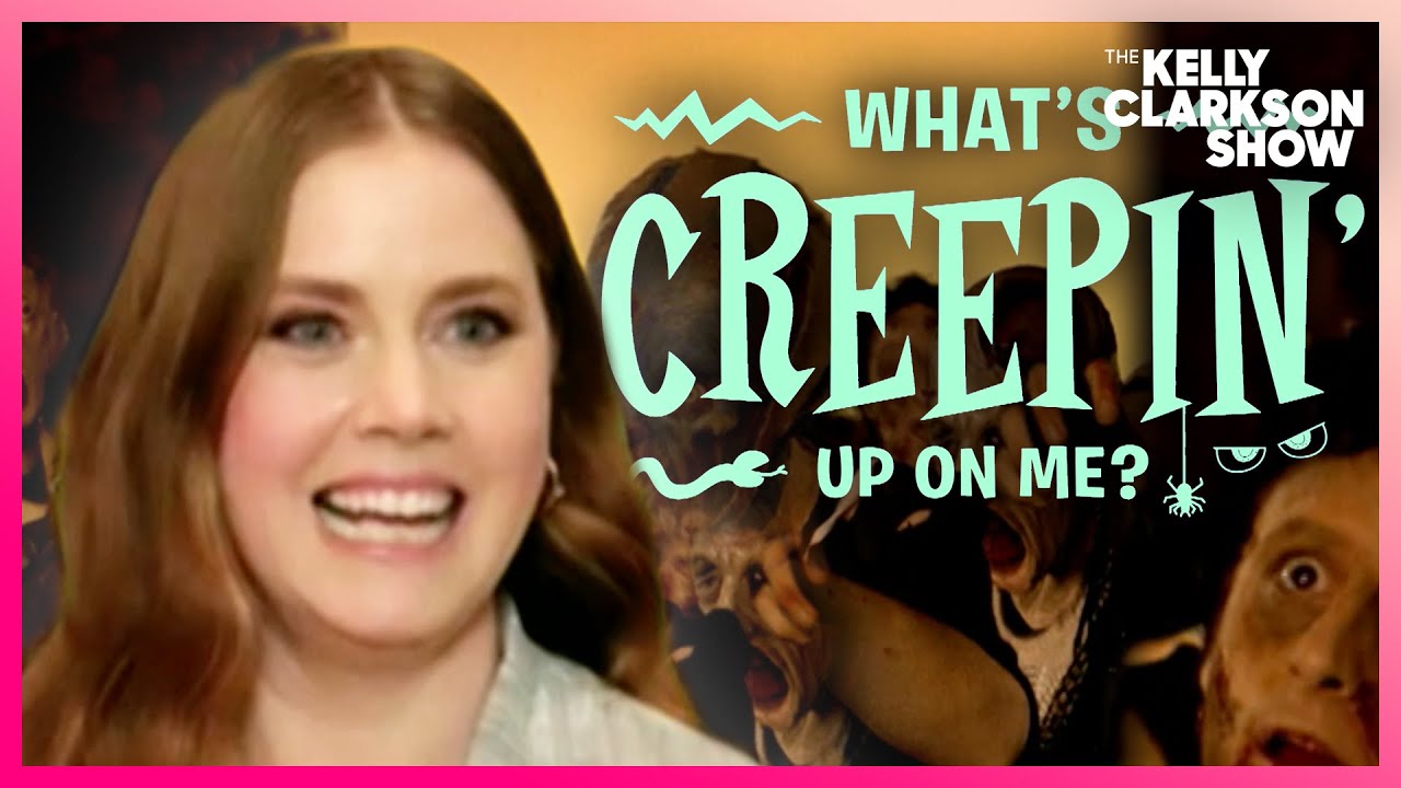 Amy Adams & Kelly Guess What's Creepin' Up Behind Them