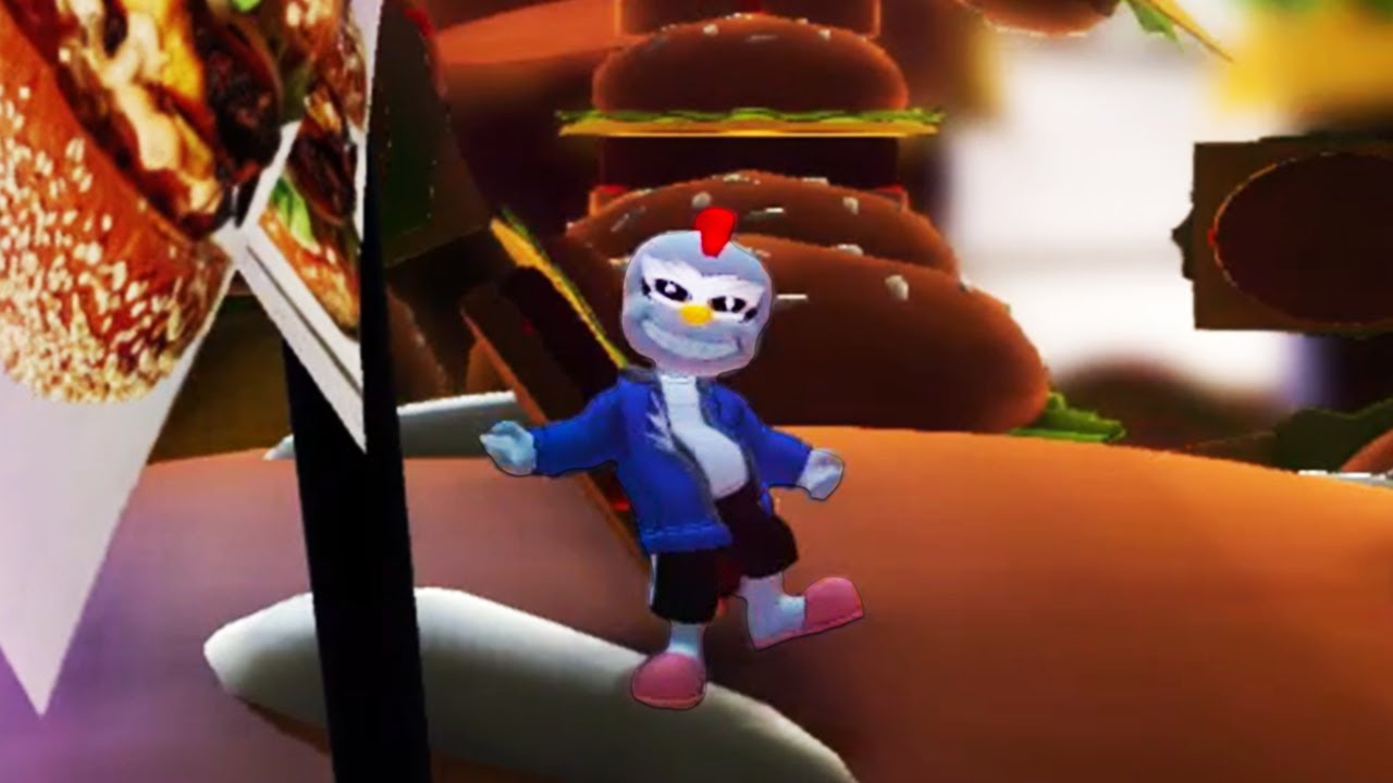 A Hat in Time's Impossible Burger Level