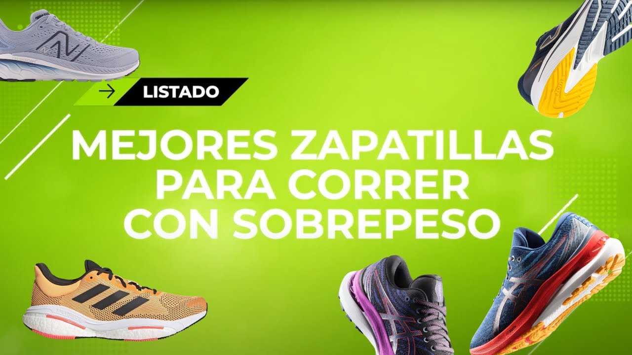 Mejores zapatillas running de máxima amortiguación para correr con sobrepeso (más kilos) - YouTube