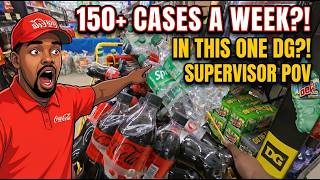 Coca-Cola Driver Merchandiser: Full Store Visit & Order at Dollar General — Supervisor POV (Real)