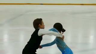Танцы на льду Соня Грабчак Даня Гришин Вальс Смоленск 13-02-2021