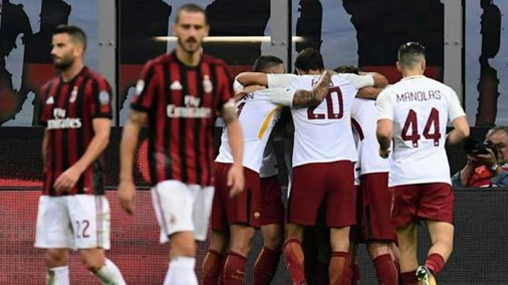Il GOL del 2-0 di FLORENZI in MILAN-ROMA