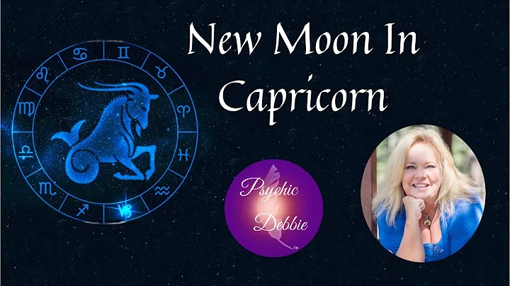 New Moon In Capricorn #newsupermoon #psychicdebbie...