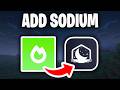 How To Download Sodium For Lunar Client! - Tutorial
