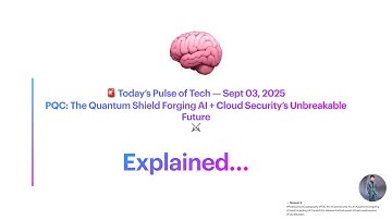 🚨 PQC 2025: Post-Quantum Cryptography – The Quantum Shield Redefining AI + Cloud Security | Mukesh N