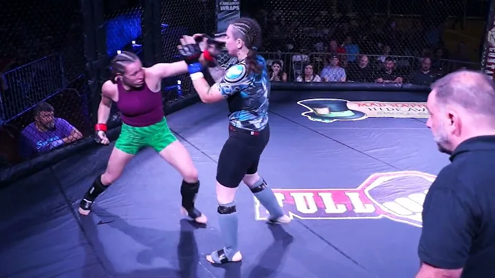 JOAN NELSON VS SHIRAH KUHN 160 LB MMA RAGE IN THE ...