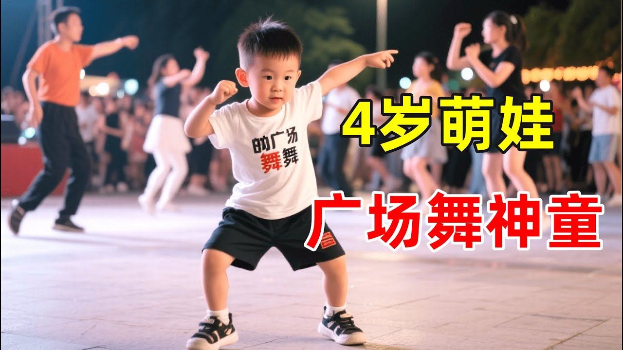 4岁萌娃竟是广场舞神童,超强节奏感震惊全场评委!太可爱了【草根大明星】