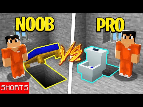 5 MANEIRAS de FUGIR da PRISÃO no MINECRAFT! #shorts