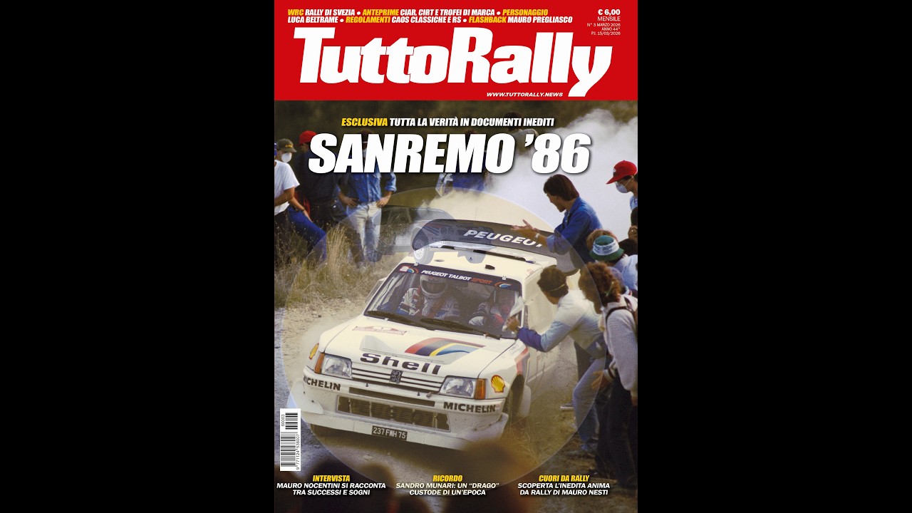 🔴 TuttoRally marzo 2026: numero 481